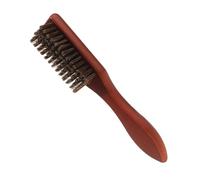 Ipetboom Spazzola Barbiere Uomo in Legno e Nylon Pennello Anti-polvere Per Taglio Capelli e Styling Barba Per Uso Professionale e Personale Spazzola Leggera e Resistente Per Pulizia Veloce