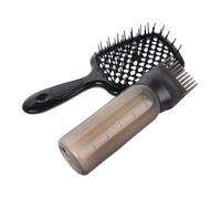 Ipetboom Spazzola Districante Antistatica Con Design Vantato Per Asciugatura Rapida Con Bottiglia Per Shampoo Secco Per Lunghi Spessi e Ricci Per Uso Asciutto e Bagnato