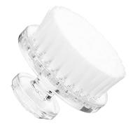 Ipetboom Spazzola la Pulizia del Viso Manuale Bianca, Scrub Esfoliante Viso Portatile, Testina Morbida per Pulizia Profonda e Rimozione Cellule Morte, Adatta per Uso Quotidiano