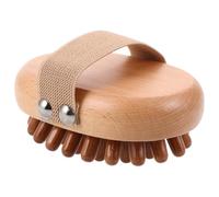 Ipetboom Spazzola Massaggiante in Legno con Design Multi-punta Pettine ad Aria per Massaggio Completo su Tutto Corpo Miglioramento della Circolazione e Riduzione della Tensione Muscolare