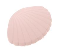 Ipetboom Spazzola Massaggiante per Chioma in Silicone Rosa a Forma di Conchiglia, Facile da Pulire, per Uso Domestico e Routine Quotidiana dei Chioma