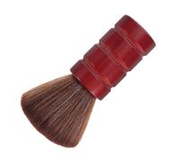 Ipetboom Spazzola per Barbieri Setole Morbide per Rimuovere i Peli Spezzati e Pulire Collo Dopo Taglio Manico in Legno Ergonomico per Comfort Prolungato Strumento Essenziale per Barbieri