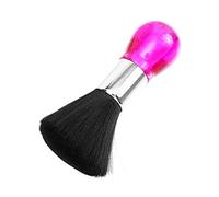 Ipetboom Spazzola Per La Pulizia Dei Con Manico Cristallo Spazzola Duster Per Parrucchieri e Saloni Rimuove Residui e Frammenti Dopo Taglio Design Elegante e Comodo Da Usare