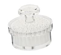 Ipetboom Spazzola Per Pulizia Viso Manuale Multi-funzionale in Bianco Spazzola Esfoliante Per Detersione Delicata Massaggio Della Pelle Compatta Leggera Facile Da Pulire Trasportare