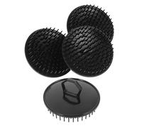 Ipetboom Spazzola Per Shampoo Massaggiante Cuoio Capelluto 4 Pezzi, Piccolo Massaggiatore Manuale Per Pulizia Profonda, Esfoliante Delicato Per Doccia Adatta a Tutti i Tipi Di Chioma