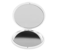 Ipetboom Specchio Ingranditore da Viaggio Compatto Bianco 82mm Effetto 5x, Specchietto Tascabile per Donna, Specchio Portatile per Trucco e Attività All’aperto, per Borse e Viaggi