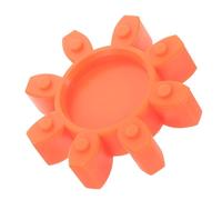 Ipetboom Spider Coupling Insert in Gomma Flessibile Forma di Prugna Cuscinetto Elastico per Mascella Assorbimento e Durabilità per Motori e Macchine Esterno