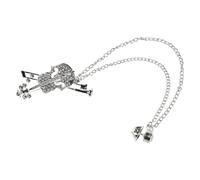 Ipetboom Spilla Musicale per Violino con Strass Spilla per Sciarpa o Colletto Decorazione Elegante per Abiti da Donna e Eventi Speciali