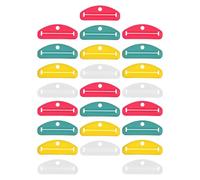 Ipetboom Spremi Tubetti Dentifricio e Lozione da Viaggio 24 Pezzi Spremitore Manuale per Pasta in Tubetto Estrattore Portatile per Crema Mani e Detergente Viso Accessorio Bagno Anti