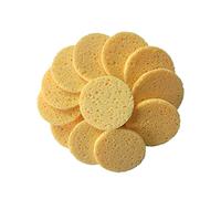 Ipetboom Spugna Detergente Viso in Cellulosa Naturale 50 Pezzi, Spugnetta Tonde per Pulizia e Rimozione Trucco, Esfoliante Delicata per Pelli Sensibili, per Uso Quotidiano e Viaggi
