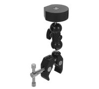 Ipetboom Staffa di Montaggio Morsetto in Lega di Alluminio Antenna Regolabile 14-55mm per Supporto Antenna Vhf su Tetto Auto e Guardrail