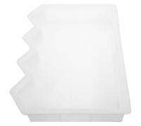 Ipetboom Stampo per Mattoni da Giardino Bianco in Plastico Riutilizzabile per Cordoli Esterni, Facile da Pulire per Aiuole e Bordure in Giardini e Bordo Piscina