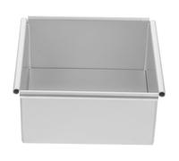 Ipetboom Stampo Torta Quadrato Alluminio con Staccabile Antiaderente Teglia da Forno Resistente e Facile da per Uso e Professionale