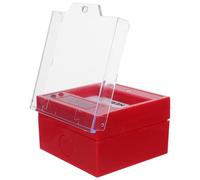 Ipetboom Stazione di Allarme Antincendio Manuale Pulsante di Emergenza, Campanello di Sicurezza Integrato, Tasto Reset e Protezione, per Sicurezza Domestica e Ufficio, Attivazione Rapida