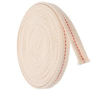 Ipetboom Stoppino di Cotone Spesso Piatto per Lanterna a Olio 4 M Ricambio per Lampade a Cherosene e Lampade Ad Forniture per Lanterne a Olio Adatte a Campeggio e Illuminazione Domestica