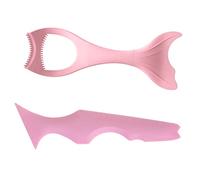 Ipetboom Strumenti Per Eyeliner e Stencil Per Sopracciglia in Silicone Riutilizzabili 2 Pezzi Design Multi-angolo, Accessori Per Trucco Occhi Per Principianti e Ragazze