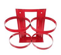 Ipetboom Supporto a Parete per Estintore 5Kg Doppio Staffa di Montaggio Resistente All’Usura per Uso Residenziale e Commerciale Rack di Stoccaggio Pratico e Sicuro per Estintori