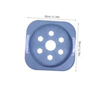 Ipetboom Supporto per Bombola Gas con Ruote Vassoio Mobile Protettivo per Cucina Base per Serbatoio Liquido con Ruote Facili da Spostare per Uso e Ristoranti