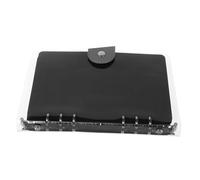 Ipetboom Supporto per il display del perno spillo porta-pin di scambio pagine di visualizzazione delle spille smaltate raccoglitore per lo scambio di spille provato Black