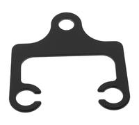 Ipetboom Supporto Tachimetro Moto Nero in Metallo, Staffa Vintage | Montaggio Sicuro e Affidabile, Finitura Nera, Adatto a Tachimetro e Contachilometri per Moto
