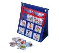 Ipetboom Tabella per Parete Programmato per Faccende Quotidiane Promuove Disciplina e Apprendimento Parole per Routine Famigliare