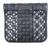 Ipetboom Tappetino Drenante per Lavello in Silicone Nero Regolabile, Resistente e Multiuso, come Protezione e Asciugatura in Cucina