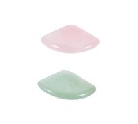 Ipetboom Tavole Raschianti Ventaglio per Trattamento Gua Sha Viso e Corpo Strumenti per Sollievo Muscolare Miglioramento Circolazione e Rilassamento Muscolare Colorate e Portatili