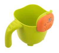 Ipetboom Tazza Riscossa Per Bagnetto Con Beccuccio Controllo Cucchiaio Per Shampoo Per Ragazzo Ragazza Design Cartone Animato Ergonomico Per Lavaggio Sicuro e Divertente
