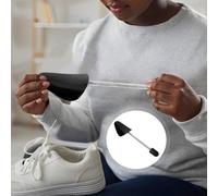 Ipetboom Tendiscarpe Regolabile da Donna e Inserti per Stivali Allargascarpe in Plastica Nera Espansore per Scarpe per Mantenere Forma e Comfort per Viaggi e Uso Quotidiano