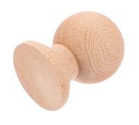 Ipetboom Terminale Decorativo in Legno Massello per Mobili e Balaustre Romane, Puntale Grezzo per Aste e Sculture Artigianali, Accessorio per Arredamento Casa e Progetti Fai da Te