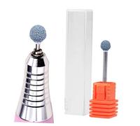 Ipetboom Testina Di Levigatura Unghie in Quarzo Testine Per Trapano Manicure Smerigliatrice Piccola Per Rimuovere Cuticole e Rimuovere Gel Acrilico Strumento Professionale Per Unghie Art