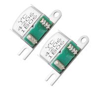 Ipetboom Testina Magnetica per Cassette Stereo a 4 Vie 2 Pezzi Componente Metallico per Lettore di Cassette Accessorio per Registratore a Nastro Compatibile per Uso Studio e Riproduzione