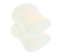 Ipetboom Tunnel Per Orecchie in Pietra Solida Dilatatori Per Orecchie Eleganti e Sicuri Design Goccia Adatti Qualsiasi Outfit