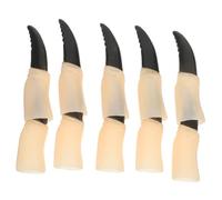 Ipetboom Unghie Strega Halloween Realistico Decorazioni Unghie per Costume Horror Accessori Cosplay Mani per Mascherata e Scherzi