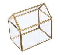 Ipetboom Vasi Creativi In Vetro Per Piante Da Serra Per Piante Aeree Espositore Per Piante In Vetro Incantevole Terrario In Miniatura Serra Da Tavolo Espositore Per Piante