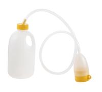 Ipetboom Vasino Portatile con Maniglia 1700 Ml per Uomini Orinatoio Resistente per Ospedale Perdite per Persone con Ridotta