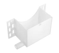 Ipetboom Vassoio -Gocce In Plastica Grigia Con Scarico Vaschetta Di Scarico Dell'Aria Condizionata Vaschetta Per L'Acqua Dell'Aria Condizionata Vaschette Di Scarico