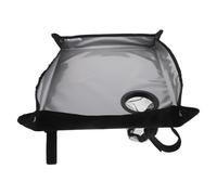 Ipetboom Vassoio per Deambulatore Anziani Antiscivolo con Portabicchieri, Tavolino Portatile Leggero e Pieghevole per Pasti e Snack, Accessorio Ergonomico per Ausilio Mobilità Interno