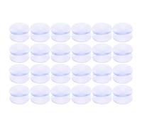 Ipetboom Ventose Bifacciali in Silicone Trasparente 24 Pezzi Distanziatori Antiscivolo per Tavoli in Vetro e Specchi Paracolpi senza Ganci per Decorazioni e Protezione Superfici Lisce