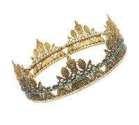 Ipetboom Vintage Maschile Per Cosplay Elegante Cappello Da Re Per Feste e Cerimonie Accessorio Per Halloween Prom Matrimonio Celebrazioni