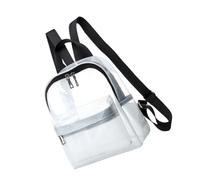 Ipetboom Zaino Trasparente Large Capacity con Zip Zaino Scuola Creativo Unisex per Viaggi Shopping e Outdoor