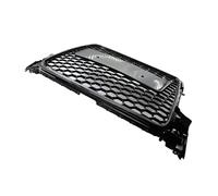 IPEVMLZ Calandra Anteriore Stile RS4 A Nido D'Ape Per A4 B8 8T S4 2009-2012 Upgrade Griglia Coprigriglia Nero Lucido