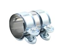 IPEVMLZ Connettore Per Tubo Di Scarico Giunto A Manicotto Morsetto Per Condutture Da 2.0 Pollici E 2.5 Pollici Accessori Per Auto In Acciaio Inossidabile(2.17 inch)