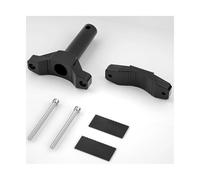 IPEVMLZ Morsetto Universale Regolabile Per Forcella Accessorio Per Moto Supporto Paraurti Staffa Per Faro In Lega Di Alluminio