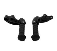 IPEVMLZ Peg Passeggero Posteriore Poggiapiedi Pedale Per Indian Per Scout 2015-2021 ABS Per Bobber Per Twenty Per Bobber Per Twenty ABS Sixty(Matte Black)