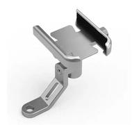 IPEVMLZ Per Gilera GP800 Per Fuoco Per Nexus 500 Per Runner 50 125 200 Accessori Moto Manubrio Supporto Telefono GPS Navigazione Staffa(Argento,Rearview Mirror)