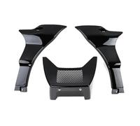IPEVMLZ Per Harley Per Softail Low Per Rider ST FXLRST Low Per Rider El Per Diablo Per FXRST 2022 2023 2024 Kit Coprispoiler Carenatura Motocicletta(NERO,Without cover)