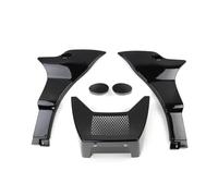 IPEVMLZ Per Harley Per Softail Low Per Rider ST FXLRST Low Per Rider El Per Diablo Per FXRST 2022 2023 2024 Kit Coprispoiler Carenatura Motocicletta(NERO,With cover)