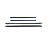 IPEVMLZ Per Nissan Per XTrail T30 2001-2006 4 Pezzi Nero Guarnizione In Gomma Per Vetro Esterno Protettore 80821-8H300