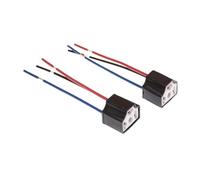 IPEVMLZ Per Portalampada H4 Per Auto Cablaggio In Ceramica A 3 Fori Presa Per Fari Accessori Per Luci 2/4/6/10 Pezzi(2 PC)